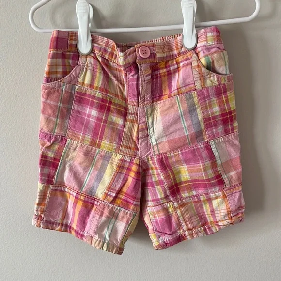 Short Préppy Patchwork Arizona Jean Company Pour Fille - Taille 10 Regular - Occasion